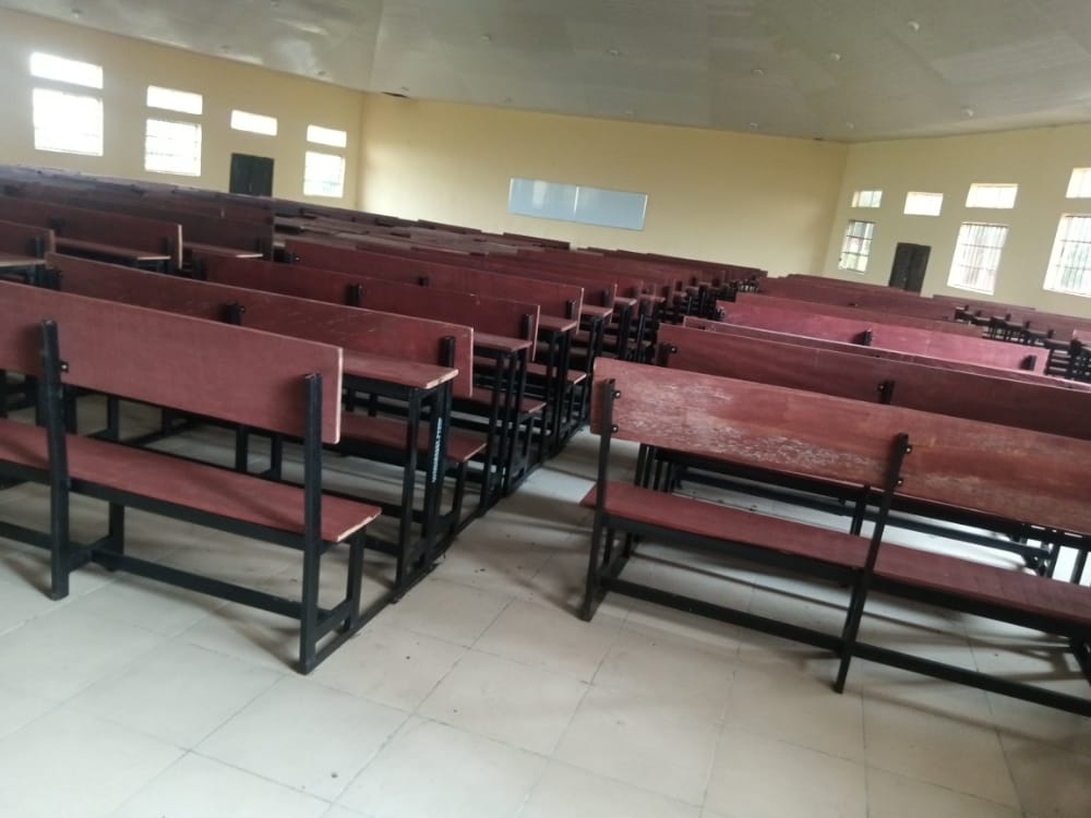 Prof. Florence Banku Obi has moved to complete yet another gigantic 'abandoned' UNICAL lecture pavilion venue