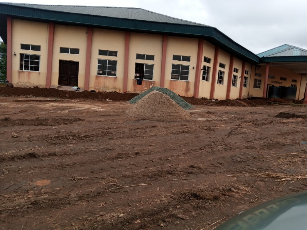 Prof. Florence Banku Obi has moved to complete yet another gigantic 'abandoned' UNICAL lecture pavilion venue