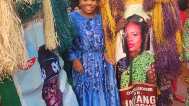 The annual New Year's Day celebration hosted by Dr. Inyang Asibong drew a sizable crowd as the Efik community's