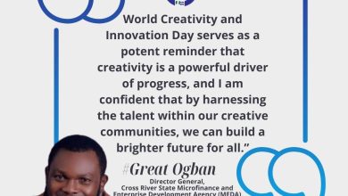 MEDA DG, Great Ogban, Celebrates World Creativity and Innovation Day