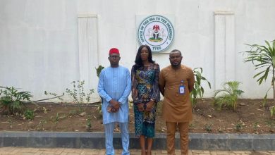 Great Ogban, Director-General of MEDA, met with Abiola Arogundade, the Senior Special Assistant to the President on Technical, Vocational and Entrepreneurship Education