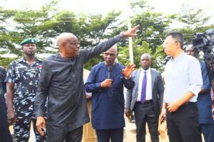 Ezenwo Nyesom Wike, has expressed his dissatisfaction with the slow pace of work on the Outer Southern Expressway II