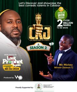 How to WIN A FREE TICKET to Last Prophet Again Comedy Show and 1 million talent hunt cash prize