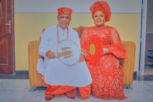 The Usumutong Council of Traditional Rulers in Abi Local Government Area has conferred the prestigious title of 'Ovai Ikpareh 1' on Iwara Inah and wife