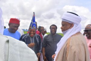 Hon. Albert Alkusi, Special Adviser to the Governor on Hospitality, Leads Delegation to Welcome the Sultan of Sokoto