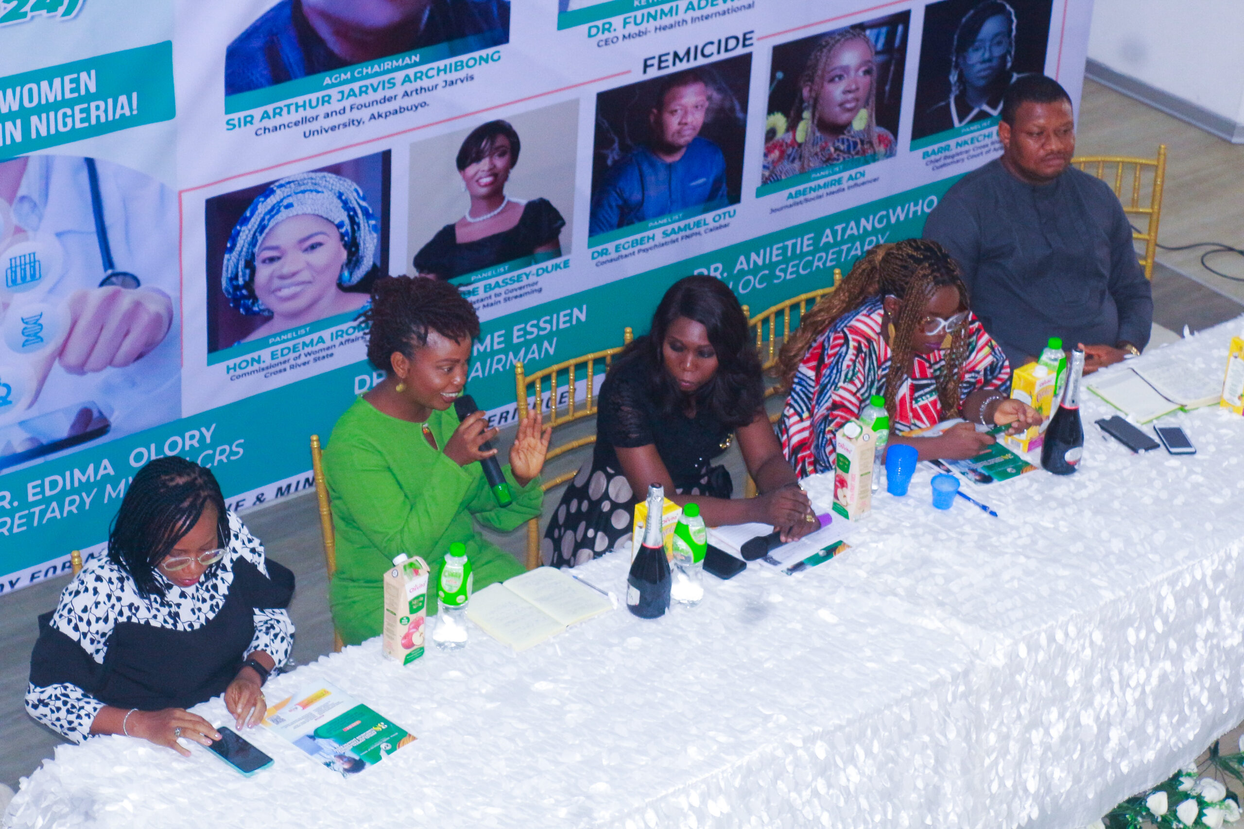 Utibe-Abasi Bassey-Duke attends the 38th Annual General Meeting/Scientific Conference of the Medical Women Association of Nigeria Cross River