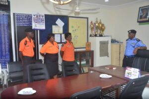 Commissioner of Police Cross River Decorate 143 Newly Promoted Traffic Wardens four Assistant Superintendents of Traffic