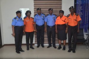 Commissioner of Police Cross River Decorate 143 Newly Promoted Traffic Wardens four Assistant Superintendents of Traffic