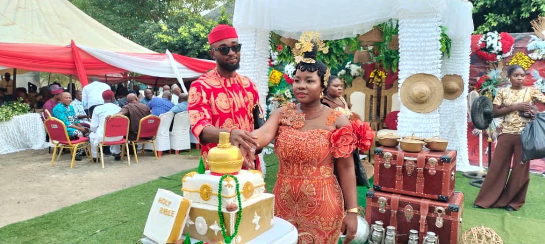 Senator Onor Graces the Traditional Marriage of Blessing and Chika in Ikom