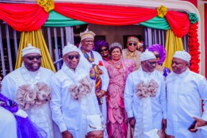 Asuquo Ekpenyong chairs the Utomo Obong 2024, a Yuletide celebration honoring the Obong of Calabar, drew in dignitaries and 30 senators