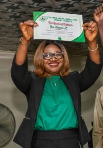 congratulations to the trailblazing Chairperson of the Nigeria Union of Journalists NUJ FCT Council, Super Comrade Grace Ike