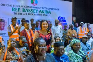 Hon. Nkoyo Otu Flags Off New Name for Women’s Wing BB Babes at Bassey Akiba’s Defection Event