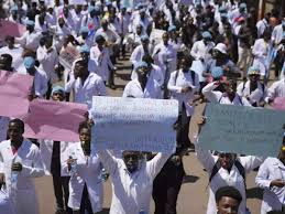 Doctors in the Federal Capital Territory (FCT) suspended medical services on Wednesday, protesting the non-payment of seven months' salaries owed to colleagues employed in 2023.