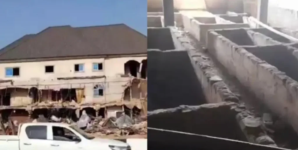 hotel destroy at anambra is Udoka Golden Point Hotel and Suites