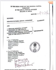 Senator Content Creator.Natasha is at it again this time, taking her theatrics to the courtroom! In what can only be described as a sarcasm-laced legal circus, she has filed a 100 billion Naira defamation lawsuit, hoping to turn the judiciary into her personal stage for another publicity stunt😭😂

With this latest move, it seems the senator is determined to monetize controversy, perhaps aiming for a Guinness World Record in the most dramatic political lawsuit of the year. Whether this case holds water or just evaporates into thin air like a typical Nollywood script remains to be seen! Attention Over Legislation.

#SenatorContentCreator
#DramaQueenOfTheSenate
#100BillionNairaBlockbuster
#JudiciaryRealityShow
#PoliticsOrNetflix?
#CourtroomCloutChaser
#SenatorialInfluencer