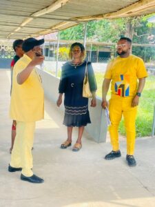 Mr. Coco-Bassey Esu, Special Assistant to the Governor of Cross River State on Nursing, recently visited Catholic Maternity Hospital Moniaya, Ogoja