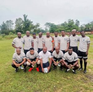 Abi All Stars Football Club, Resumes Training; Receives Brand New Jerseys From C.E.O Alyce Ice Confectioneries.