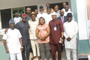 Cross River house of Assembly Members representing the nine state constituencies in the Southern Senatorial District Press conference 