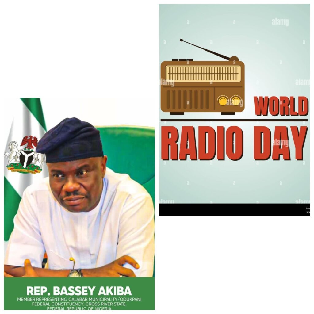 Bassey Akiba celebrates WORLD RADIO DAY 2025