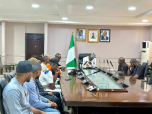 ARD-UCTH Delegation Pays Courtesy Visit to Honorable Minister Of State for Industry, Sen. John Owan Enoh in Abuja