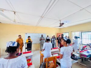 The World Health Organization rep.  Olumuyiwa Ojo  has commended the Cross River State Government for its efforts in developing the infrastructure of the College of Nursing in Obudu.