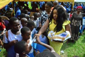 Nine Years Of  impact, Dr Betta Edu  scholarships has been granted to Unparalleled 23,659 child in her ward In Cross River state