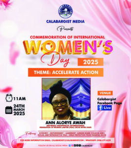 speaker for calabargist international women’s day event