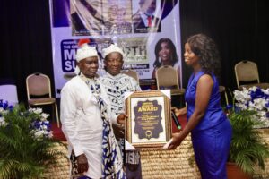 Edidem Ekpo Okon Abasi Otu V (Obong of Calabar) at the Cross River Men’s Summit is for male engagement organized by the special Assistant Gender Mainstreaming, Ms Utibe-Abasi Orok Bassey-Duke