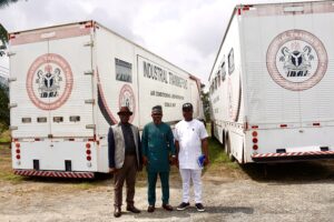 Skills In The Hands: Governor Otu Inspects Trucks for Skill Acquisition Across Senatorial Districts