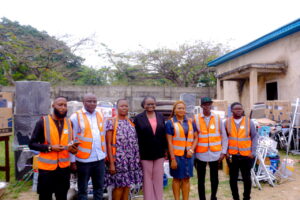 Dr. Vivian Mesembe Otu at the Bassey Akiba equipped Primary healthcare day