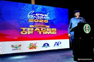 Thursday May 15th 2025 in Abuja the Cross River State Governor, Senator Bassey Otu, unveiled Calabar Carnival 2025 theme as "Traces of Time"