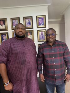 Executive Chairman of Bakassi Local Government Area, Hon. Effiong Okon Etim, has paid a courtesy visit to the Executive Secretary of the Cross River State Carnival Commission
