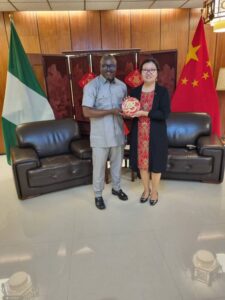 Elvert Ayambem, has been honoured by the Consul General of the Chinese Embassy in Lagos, Yan Yuging, for his outstanding leadership and efforts in strengthening partnerships between Cross River State and the Chinese government.