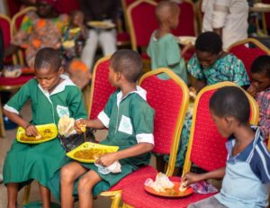The Senior Pastor of Grace Network Evangelical Outreach ( Grace Consulate ) , Lawrence Agbata ESQ, has disclosed that over 100,000 persons have benefitted from the Free Food Center.