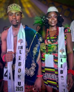 Ephraim Okoi Arikpo and Kebe Eni Crowned Mr and Miss Leboku 2025