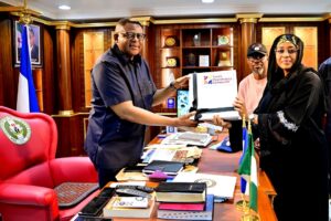 Governor Otu Hosts Youth Opportunity Summit Delegation, Applauds Commissioner Odum-Ijom Ukam for Bringing National Spotlight to Cross River State