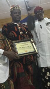 Amajoba Community Commissions Town Hall, Crowns Hon. Ekuma Ngwu JP as Onun Ewuwuni 1