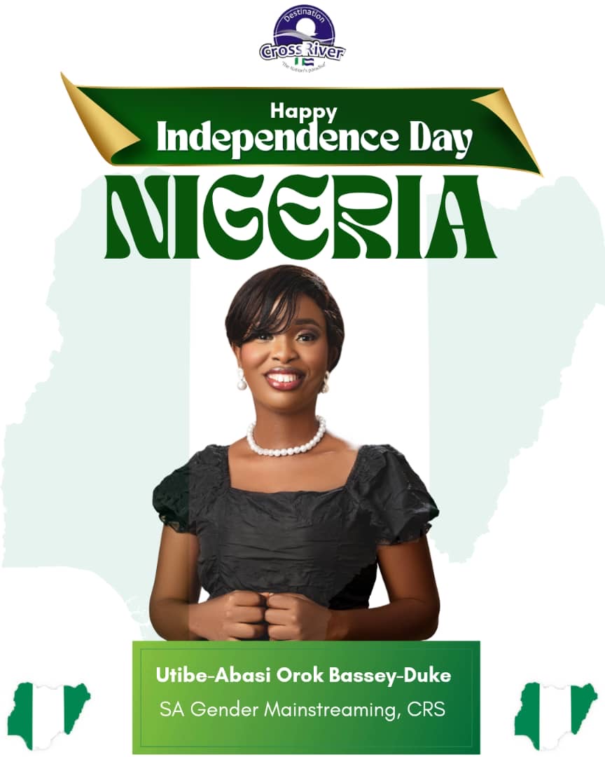 Utibe-Abasi Bassey-Duke Felicitates Nigerians on 65th Independence Anniversary