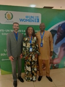 Utibe-Abasi Bassey-Duke, the Special Assistant to the Governor on Gender Mainstreaming, was invited by the Islamic Organization for Food Security (IOFS) and UN Women
