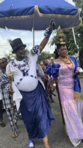 Dr Janet Ekpenyong has bagged the prestigious "Ntunkae" royal Chieftaincy title in recognition of her exemplary and outstanding leadership qualities and contributions to the Ejagham/Efik kingdom.