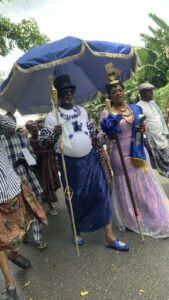 Dr Janet Ekpenyong has bagged the prestigious "Ntunkae" royal Chieftaincy title in recognition of her exemplary and outstanding leadership qualities and contributions to the Ejagham/Efik kingdom.