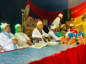 Duke Royal House conferred the distinguished title of Eka Ufok Duke (Mother of Duke House) on Chief Dr. Emana Duke Amawhe