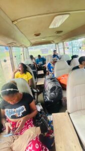 Senator Eteng Jones sponsored free bus transportation for students traveling from Calabar to their various local government areas