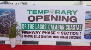 President Tinubu Orders Temporary Opening of Lagos–Calabar Coastal Highway, Phase 1 (Section 1)