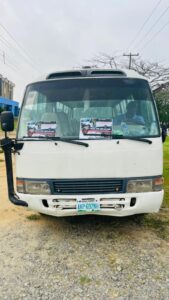 Senator Eteng Jones sponsored free bus transportation for students traveling from Calabar to their various local government areas