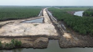 The Nembe - Brass Road, a 42- kilometer coastal Road of which the second phase was recently awarded by President Bola TINUBU