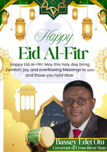 Eid-el-Fitr: Gov Otu Felicitates Moslems, enjoins love, compassion