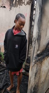 Fire outbreak in Calabar: Meet Victim, A unical student who lost everything 