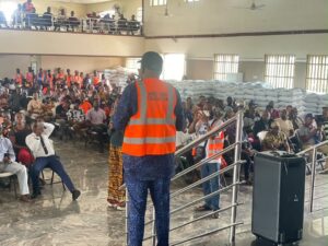 Bassey Akiba supports cooperative farmers